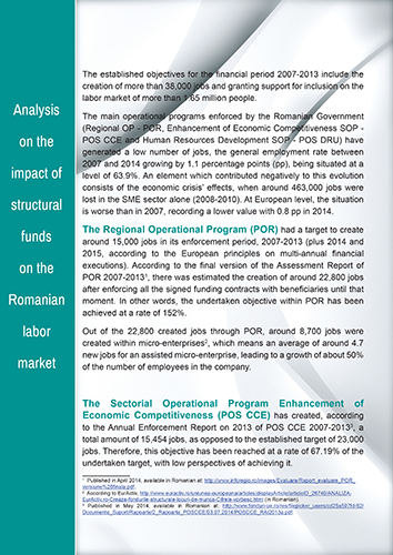 statistica analiza impact fonduri structurale en