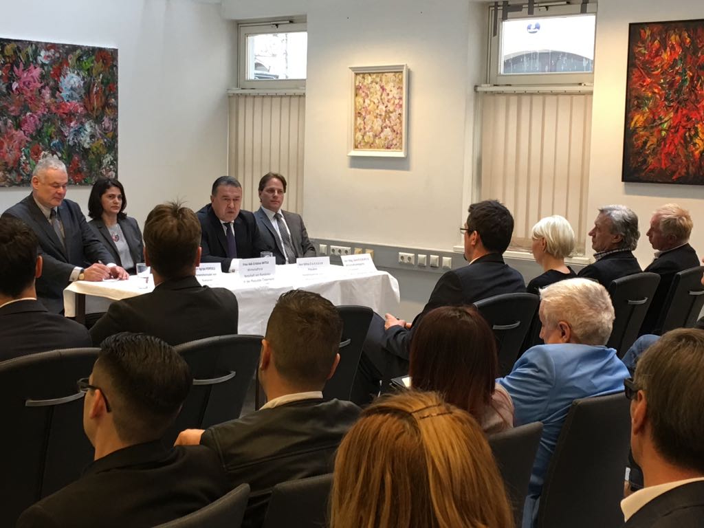 Antreprenorii români din Austria față în față cu Președintele CCIR