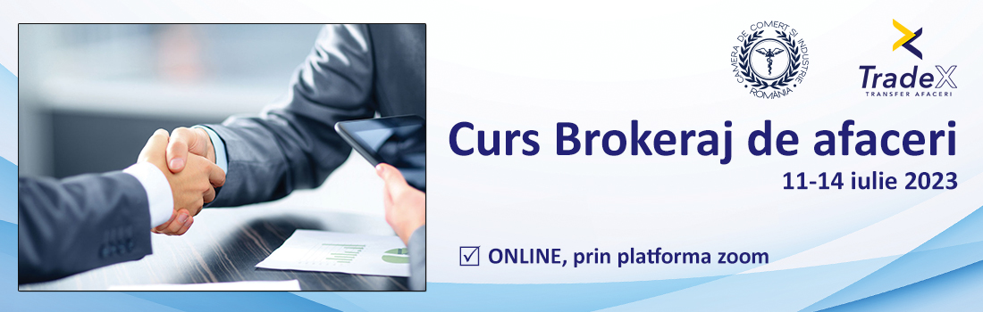 banner curs brokeraj de afaceri 11-14 iulie